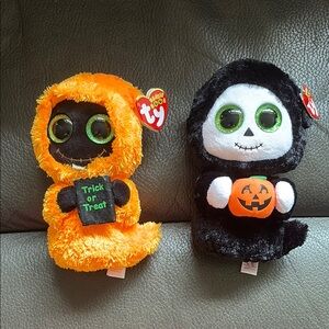 Ty cute beanie baby Halloween plush beanie boos plush set